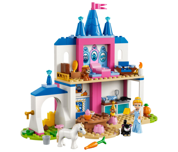 LEGO DISNEY 43283 Zamek Kopciuszka i jej zwierzęcych przyjaciół - 1529797 - zdjęcie 3